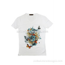 Man cotton spandex short sleeve fitted the boday t-shirt from china manufactory